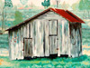 Wallace Tool Shed / Cotton House - Lincoln County, MS - Oil on Canvas